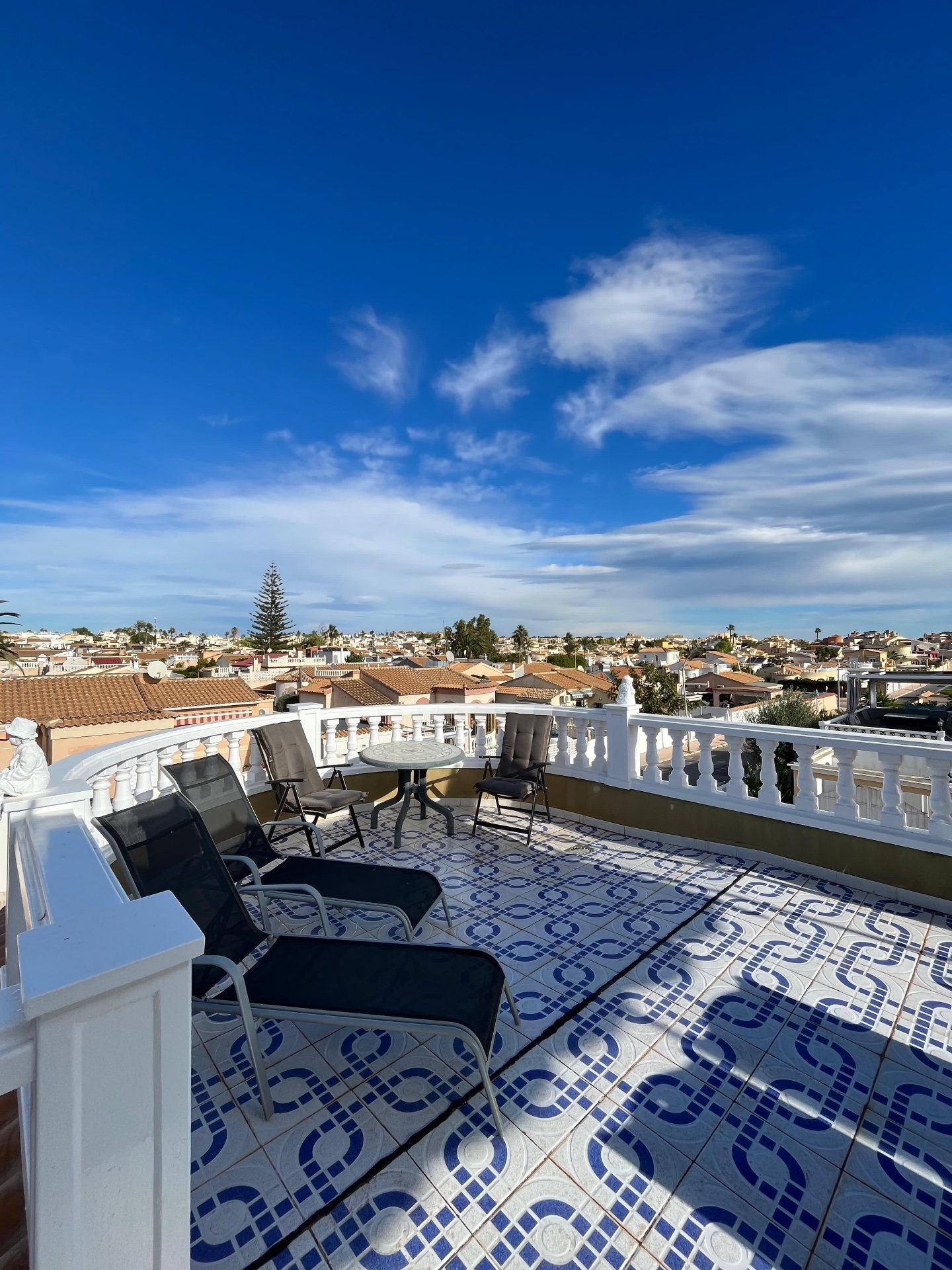 Takterrass med panoramautsikt